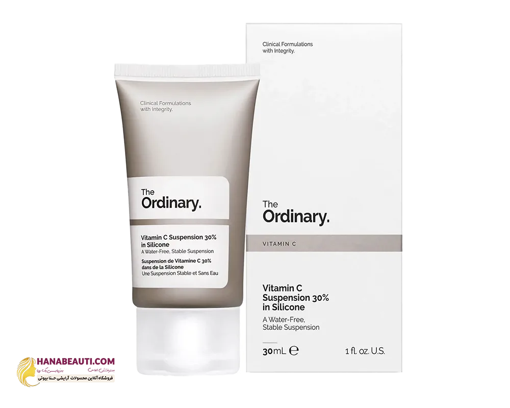کرم ویتامین سی سوسپانسیون سیلیکون 30%