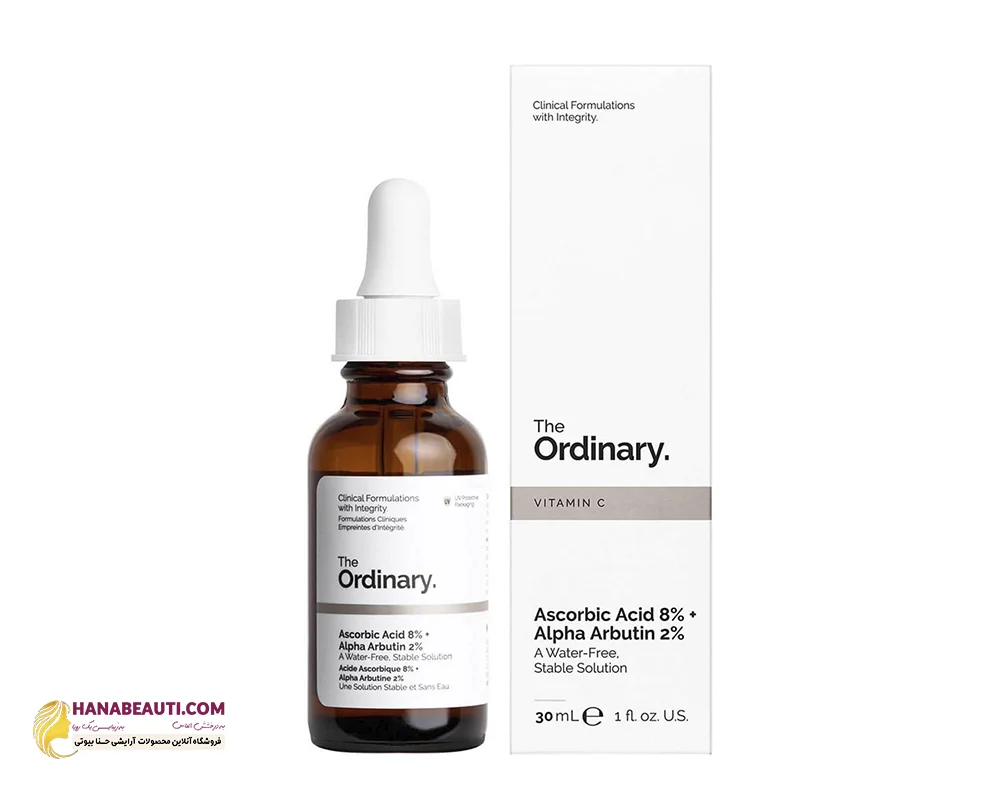 سرم آسکوربیک اسید  (ویتامین سی) + آلفا آربوتین