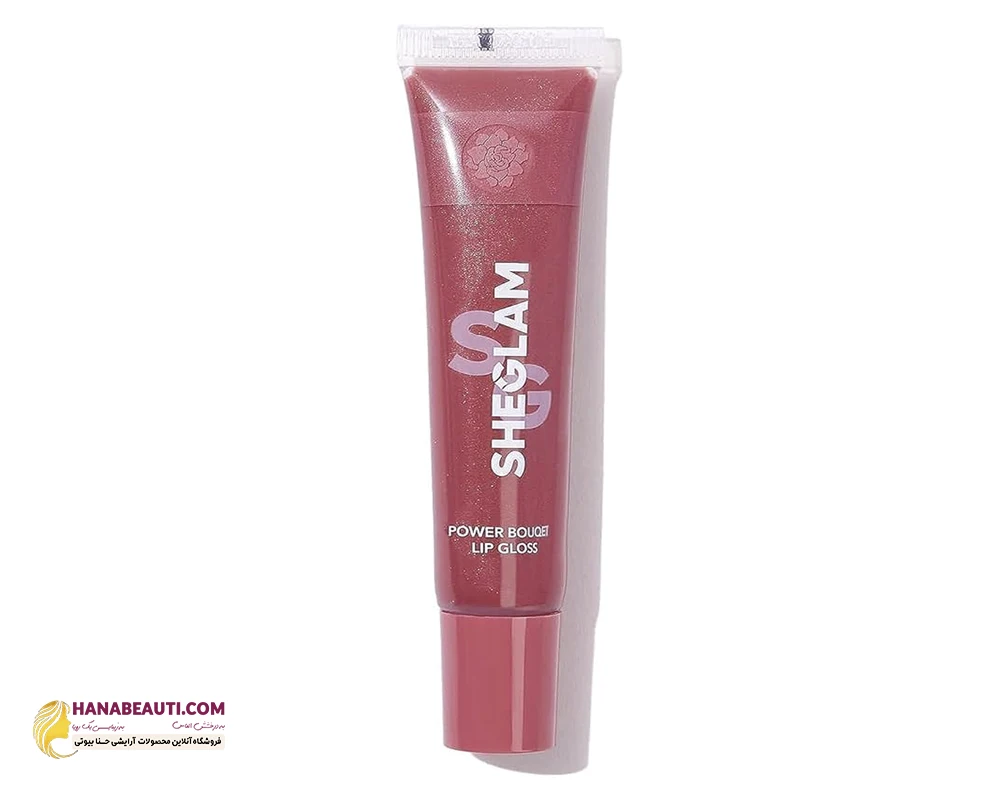 لیپ گلاس رنگی براق و مرطوب کننده لب شیگلم مدل پاور بوکت 