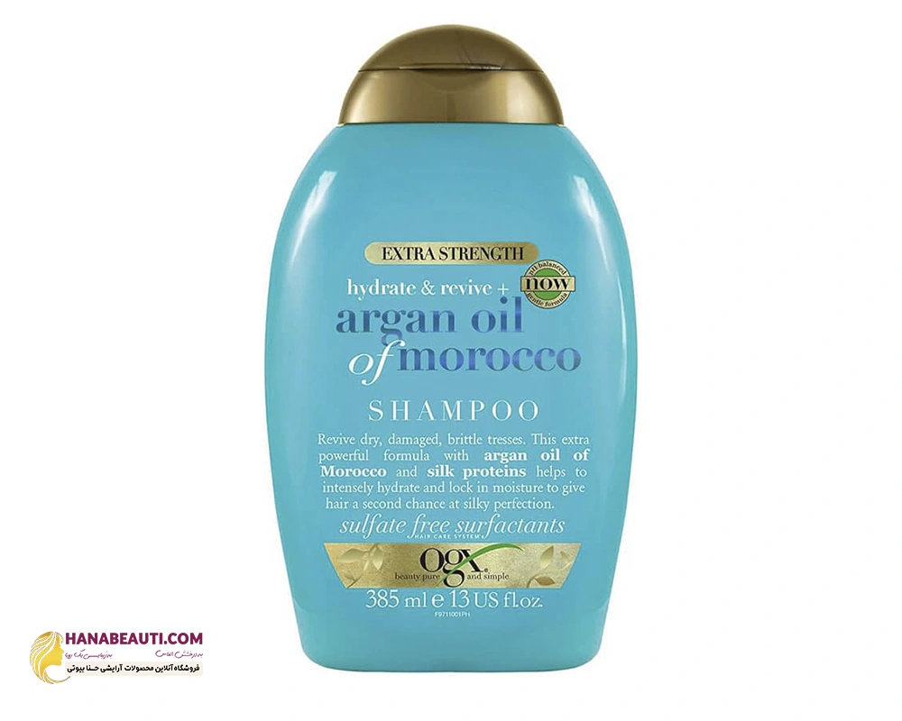 شامپو مو او جی ایکس  OGX مدل Argan Oil Of Morocco اصل