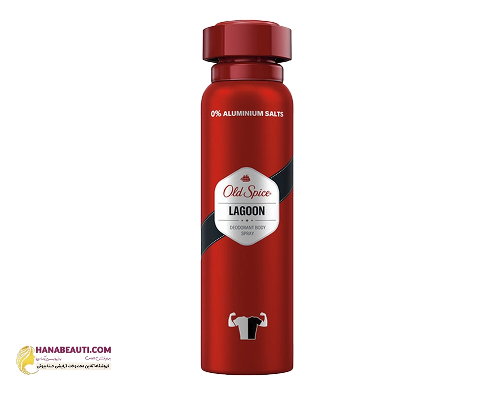 اسپری بدن ضد تعریق اولد اسپایس بدون آلمینیوم رایحه ORIGINAL کلاسیک شرقی