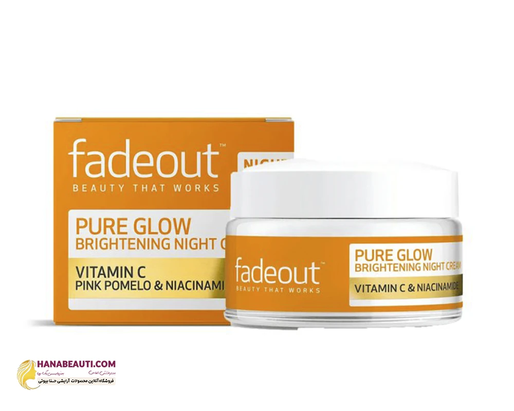 کرم روشن کننده شب ویتامین C فید اوت Fadeout