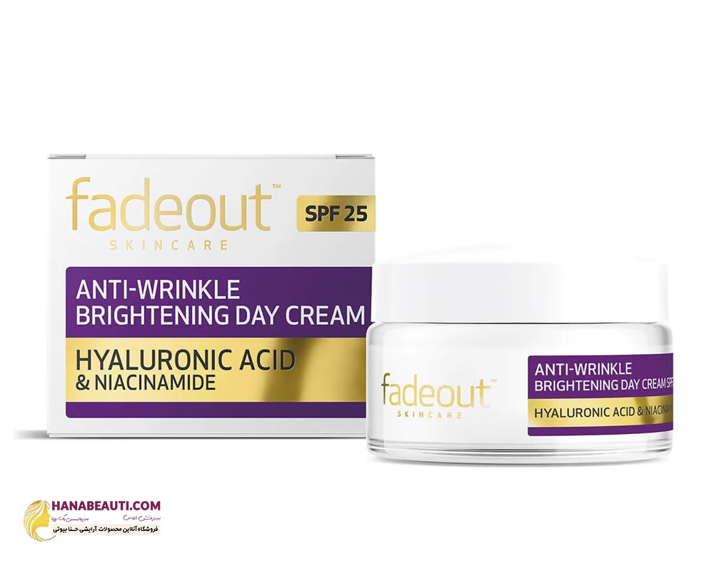 کرم شب ضدچروک و روشن کننده هیالورونیک اسید فید اوت fadeout 