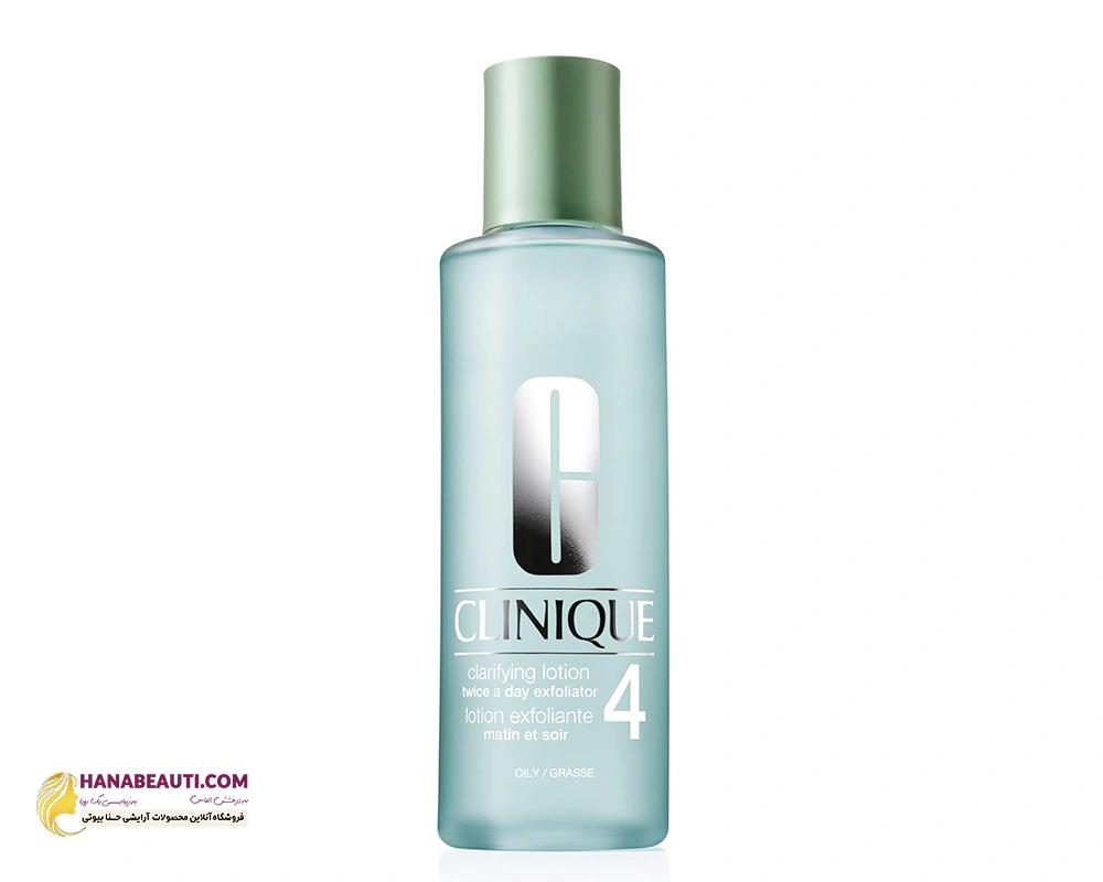 تونر شماره 4 کلینیک پوست چرب و خیلی چرب