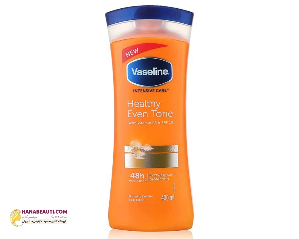 لوسیون بدن وازلین Vaseline مدل Healthy Even Tone