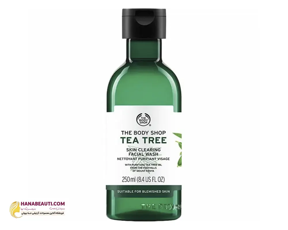 ژل شستشو پوست چرب Tea Tree بادی شاپ 400 ml